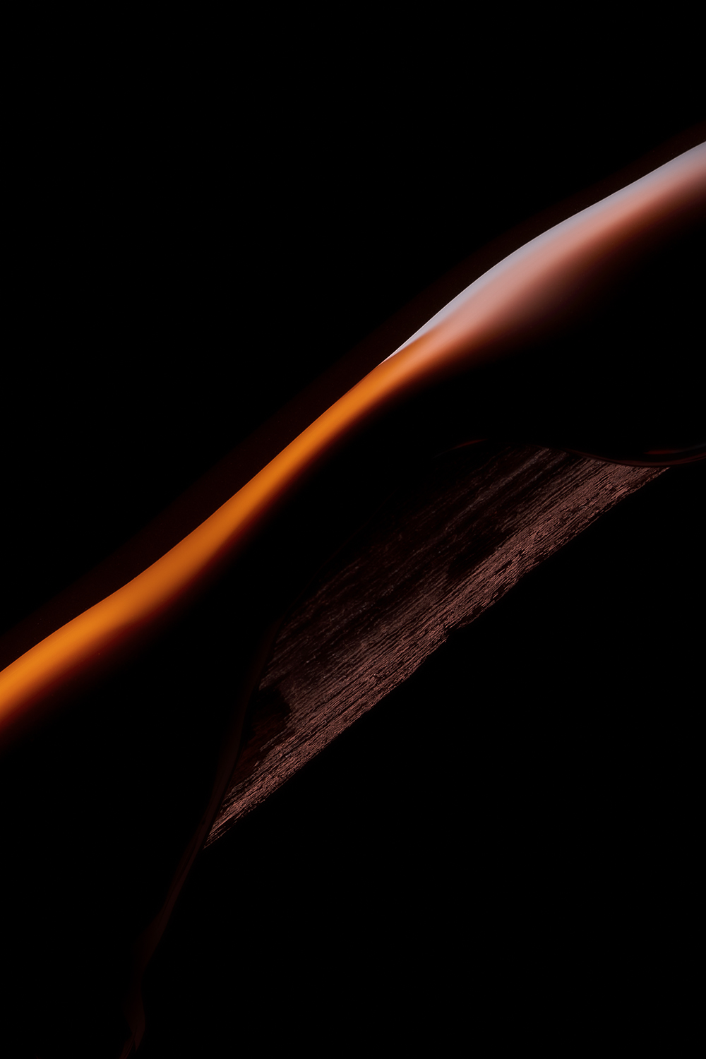 Glossy wood